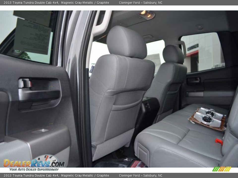 2013 Toyota Tundra Double Cab 4x4 Magnetic Gray Metallic / Graphite Photo #7