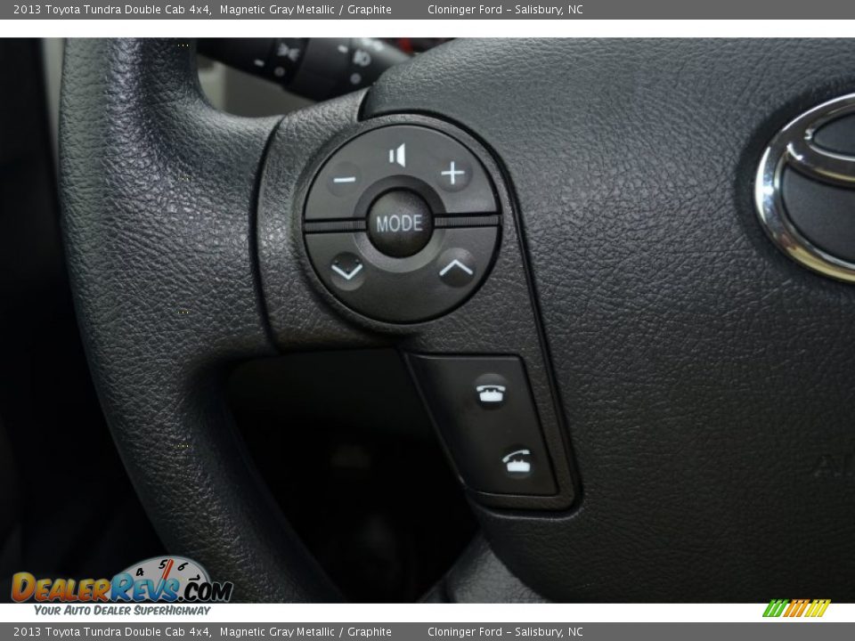 2013 Toyota Tundra Double Cab 4x4 Magnetic Gray Metallic / Graphite Photo #18