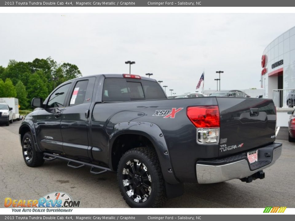 2013 Toyota Tundra Double Cab 4x4 Magnetic Gray Metallic / Graphite Photo #25