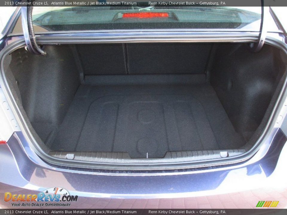2013 Chevrolet Cruze LS Atlantis Blue Metallic / Jet Black/Medium Titanium Photo #20