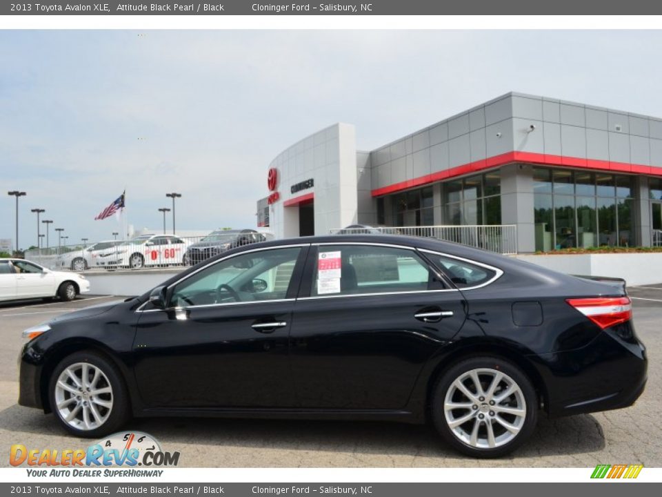 2013 Toyota Avalon XLE Attitude Black Pearl / Black Photo #2