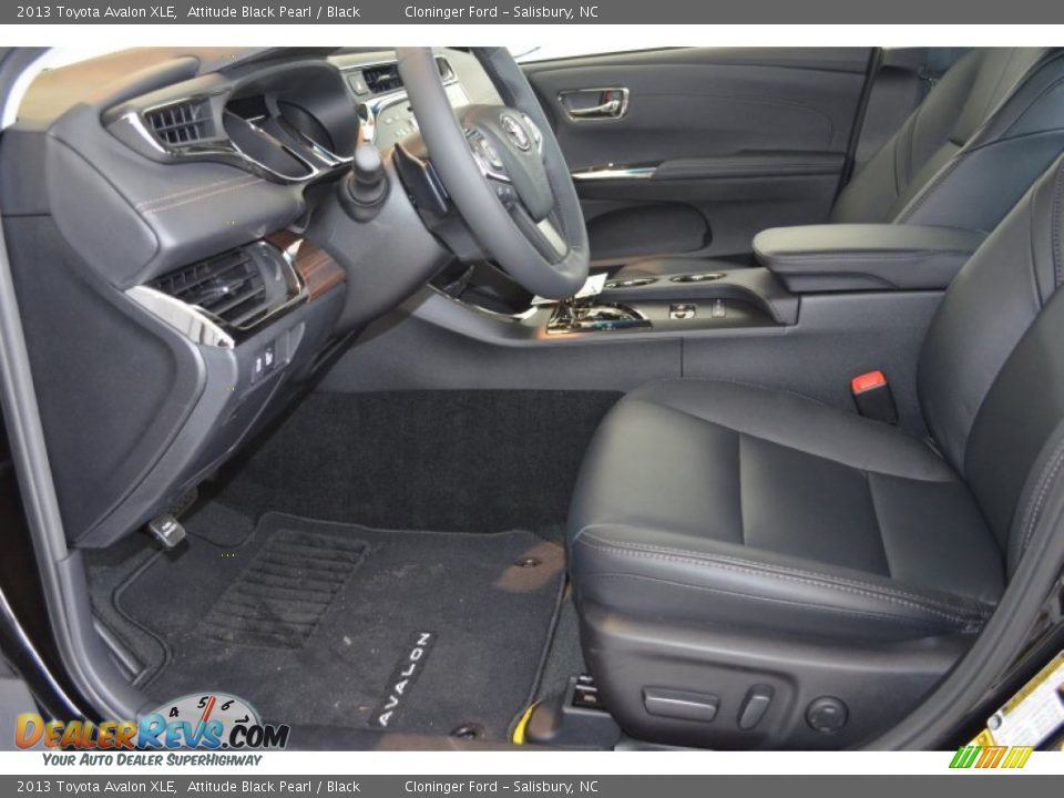 2013 Toyota Avalon XLE Attitude Black Pearl / Black Photo #6
