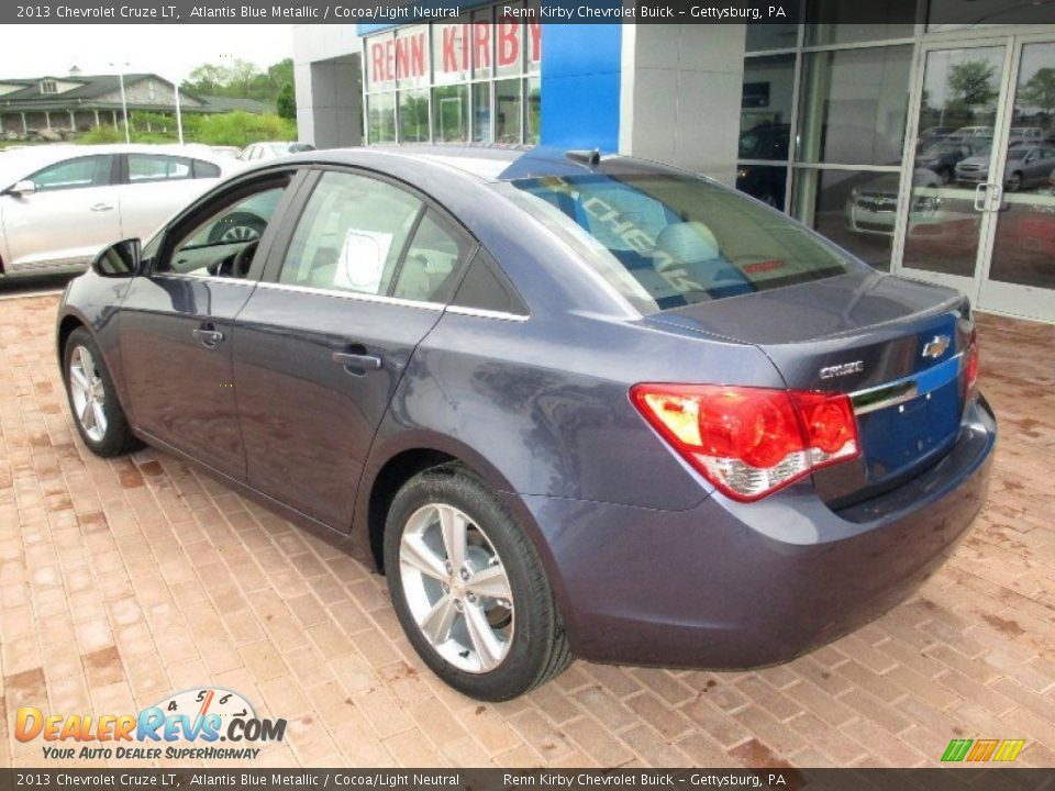 2013 Chevrolet Cruze LT Atlantis Blue Metallic / Cocoa/Light Neutral Photo #2