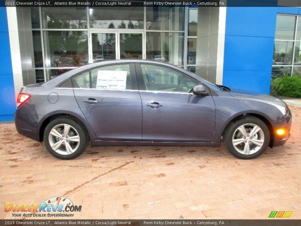 Atlantis Blue Metallic 2013 Chevrolet Cruze LT Photo #3