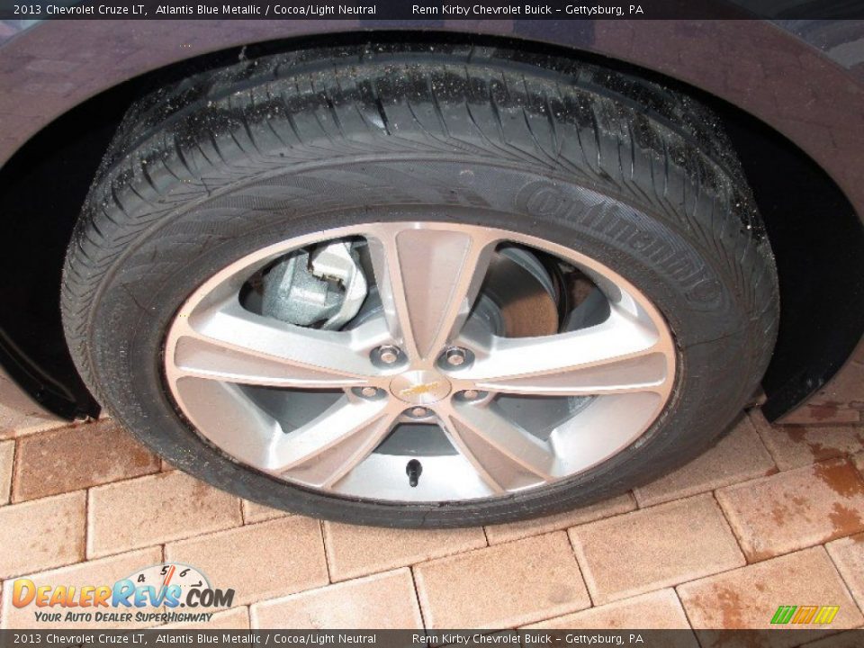 2013 Chevrolet Cruze LT Atlantis Blue Metallic / Cocoa/Light Neutral Photo #4