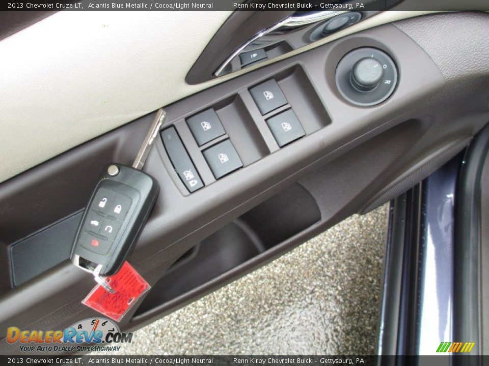 2013 Chevrolet Cruze LT Atlantis Blue Metallic / Cocoa/Light Neutral Photo #5