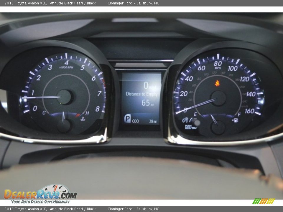 2013 Toyota Avalon XLE Attitude Black Pearl / Black Photo #19