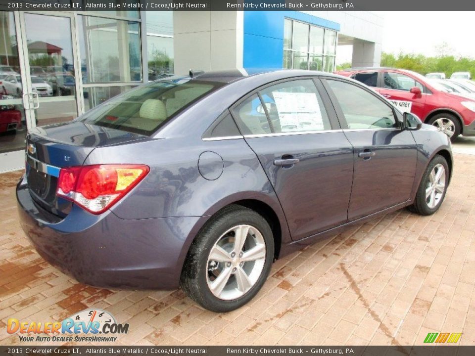 2013 Chevrolet Cruze LT Atlantis Blue Metallic / Cocoa/Light Neutral Photo #11