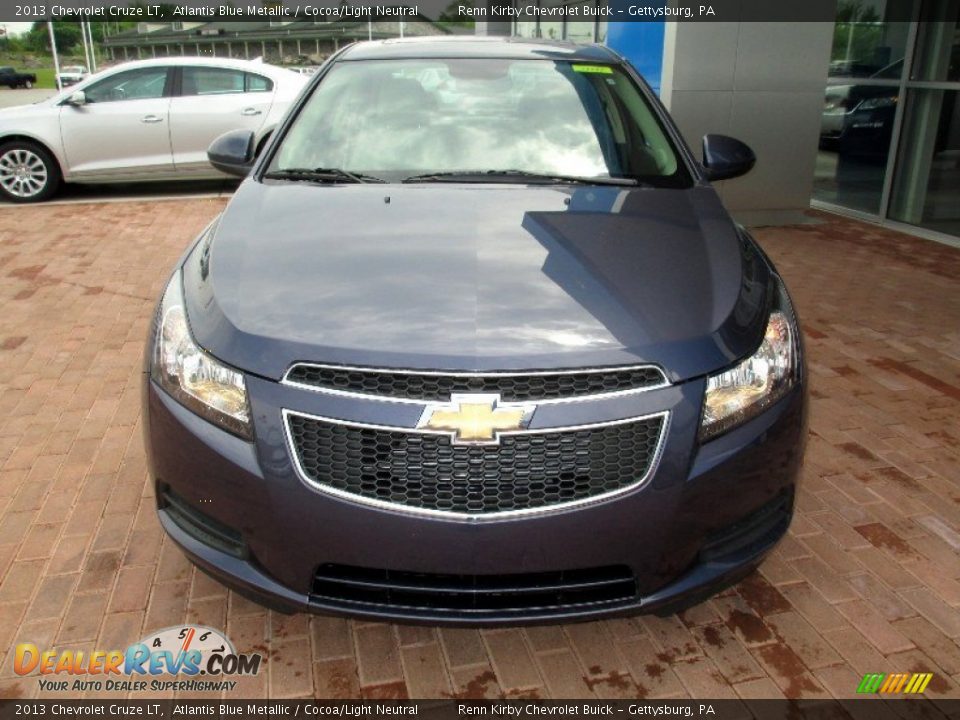 2013 Chevrolet Cruze LT Atlantis Blue Metallic / Cocoa/Light Neutral Photo #15