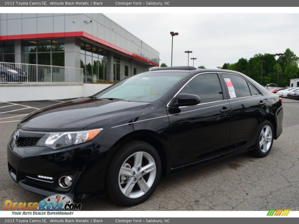 2013 Toyota Camry SE Attitude Black Metallic / Black Photo #1