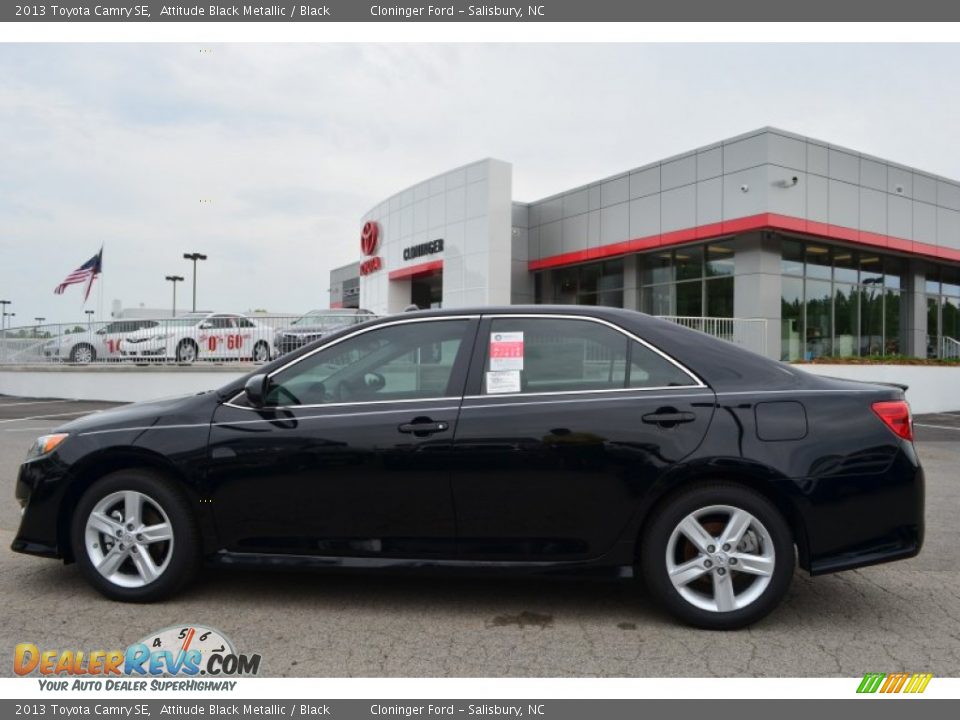 2013 Toyota Camry SE Attitude Black Metallic / Black Photo #2
