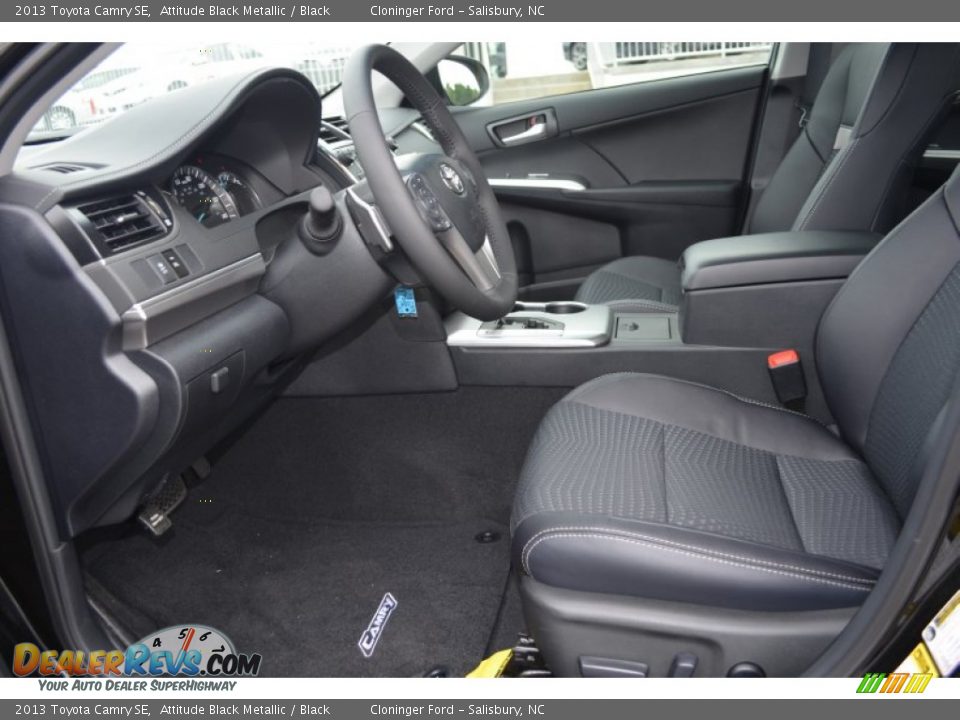 2013 Toyota Camry SE Attitude Black Metallic / Black Photo #5