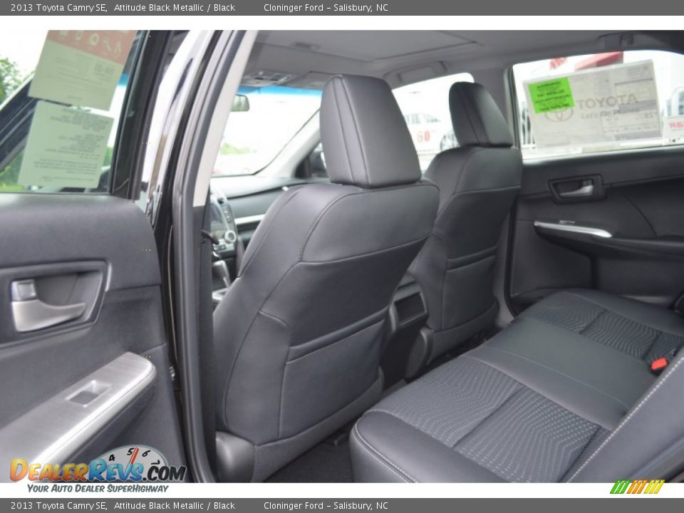 2013 Toyota Camry SE Attitude Black Metallic / Black Photo #7