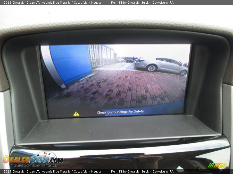 2013 Chevrolet Cruze LT Atlantis Blue Metallic / Cocoa/Light Neutral Photo #25