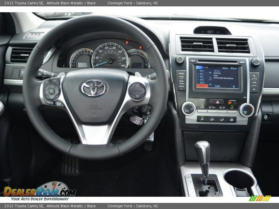 2013 Toyota Camry SE Attitude Black Metallic / Black Photo #10