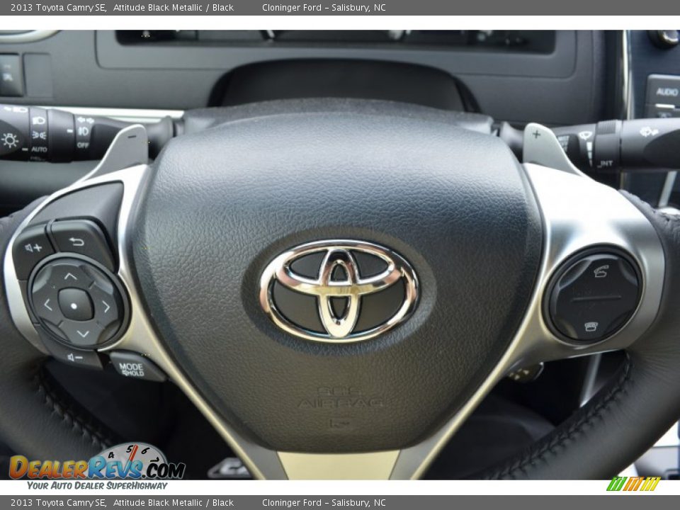 2013 Toyota Camry SE Attitude Black Metallic / Black Photo #15