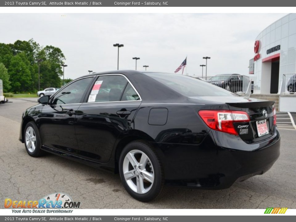 2013 Toyota Camry SE Attitude Black Metallic / Black Photo #22