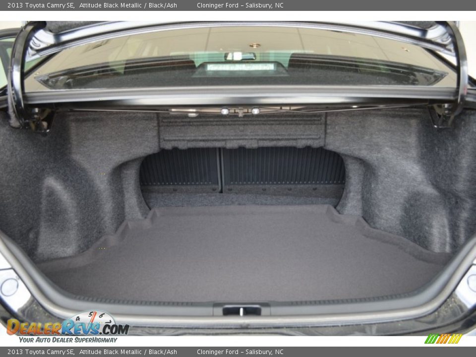 2013 Toyota Camry SE Attitude Black Metallic / Black/Ash Photo #7