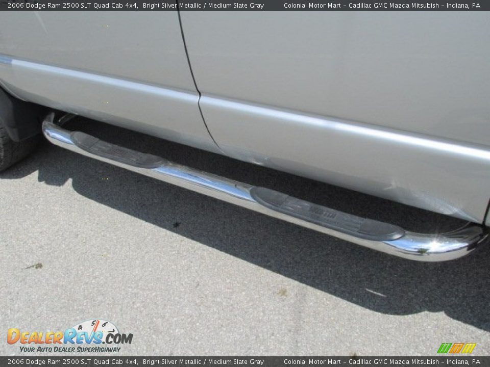 2006 Dodge Ram 2500 SLT Quad Cab 4x4 Bright Silver Metallic / Medium Slate Gray Photo #5