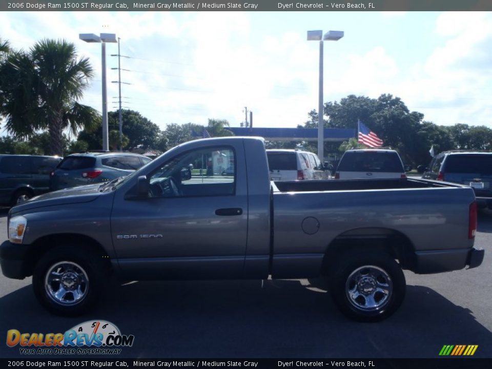 2006 Dodge Ram 1500 ST Regular Cab Mineral Gray Metallic / Medium Slate Gray Photo #6
