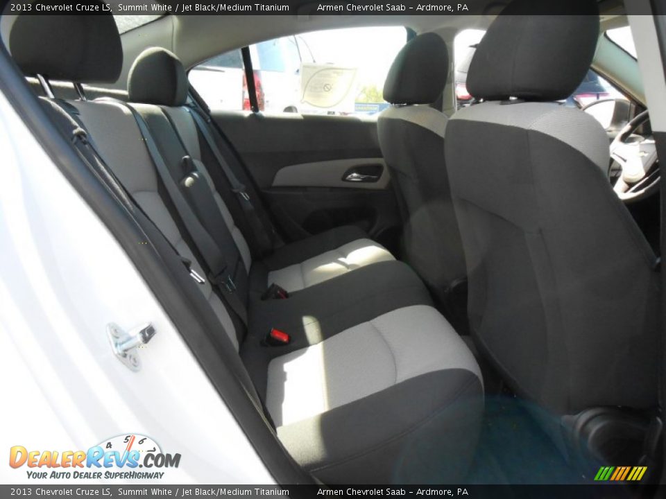 2013 Chevrolet Cruze LS Summit White / Jet Black/Medium Titanium Photo #8