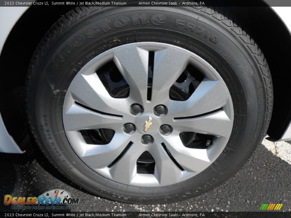 2013 Chevrolet Cruze LS Summit White / Jet Black/Medium Titanium Photo #11