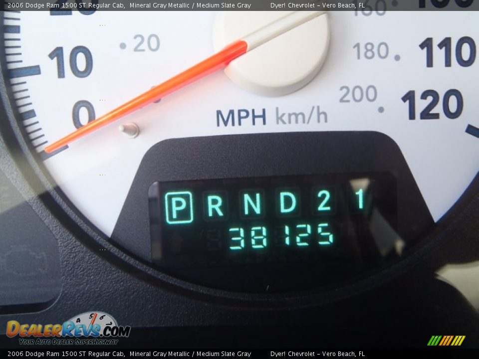 2006 Dodge Ram 1500 ST Regular Cab Mineral Gray Metallic / Medium Slate Gray Photo #14