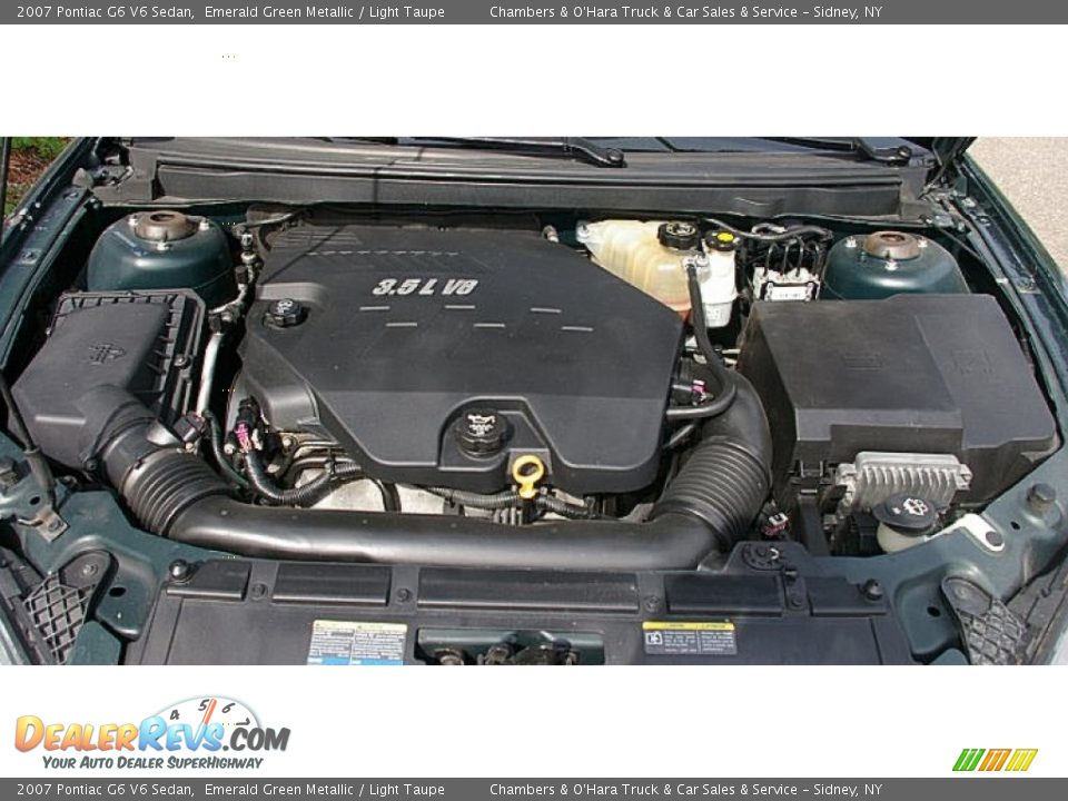 2007 Pontiac G6 V6 Sedan 3.5 Liter OHV 12-Valve V6 Engine Photo #10