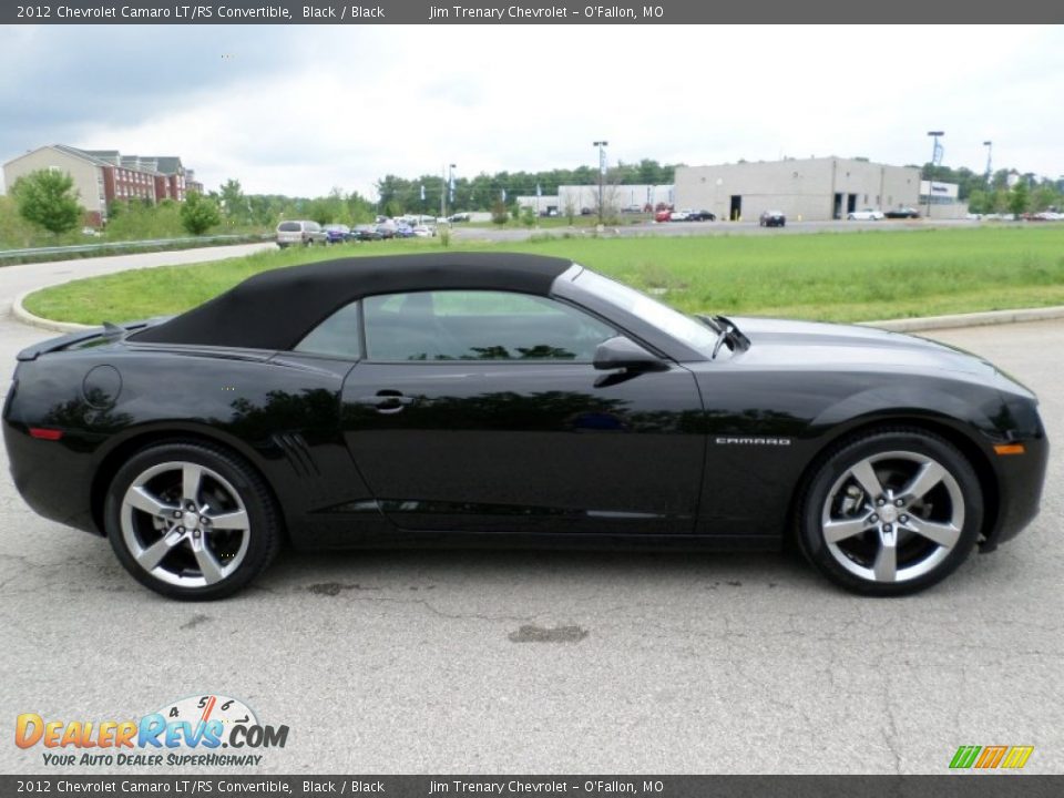 Black 2012 Chevrolet Camaro LT/RS Convertible Photo #1