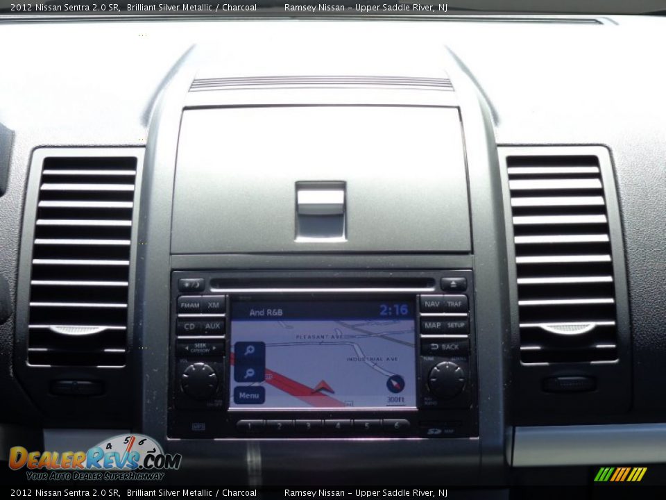 2012 Nissan Sentra 2.0 SR Brilliant Silver Metallic / Charcoal Photo #15
