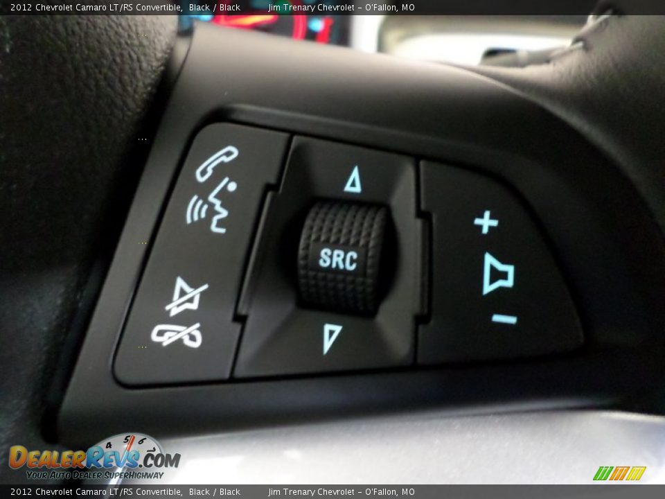2012 Chevrolet Camaro LT/RS Convertible Black / Black Photo #6