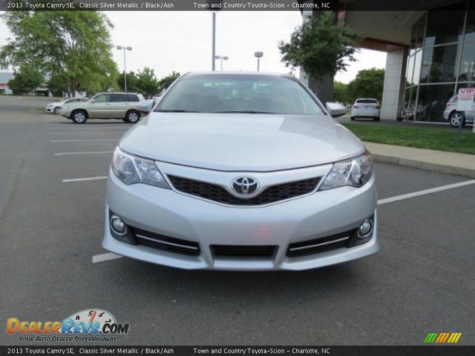 2013 Toyota Camry SE Classic Silver Metallic / Black/Ash Photo #2
