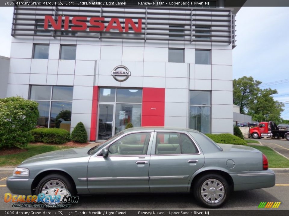 2006 Mercury Grand Marquis GS Light Tundra Metallic / Light Camel Photo #2