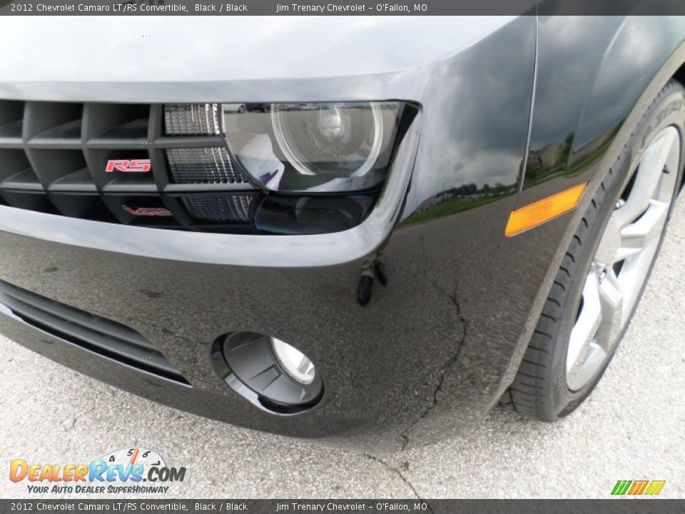 2012 Chevrolet Camaro LT/RS Convertible Black / Black Photo #10