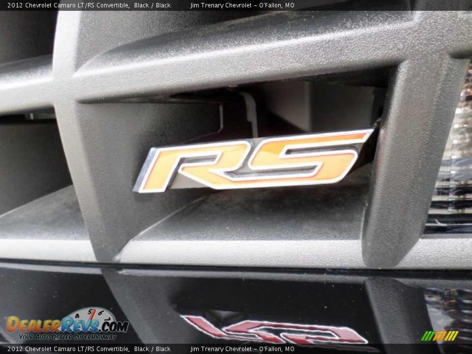 2012 Chevrolet Camaro LT/RS Convertible Black / Black Photo #11
