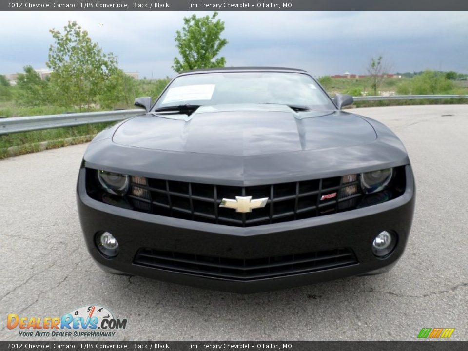 2012 Chevrolet Camaro LT/RS Convertible Black / Black Photo #12