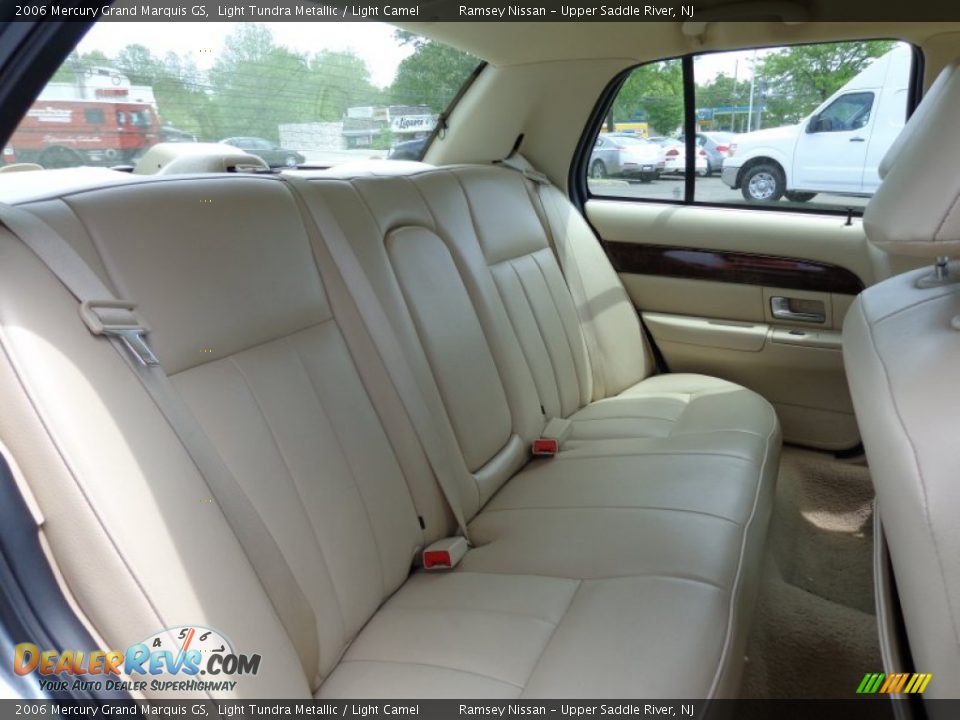 2006 Mercury Grand Marquis GS Light Tundra Metallic / Light Camel Photo #8