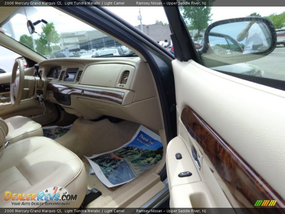 2006 Mercury Grand Marquis GS Light Tundra Metallic / Light Camel Photo #9