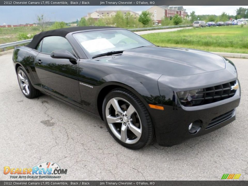 2012 Chevrolet Camaro LT/RS Convertible Black / Black Photo #15