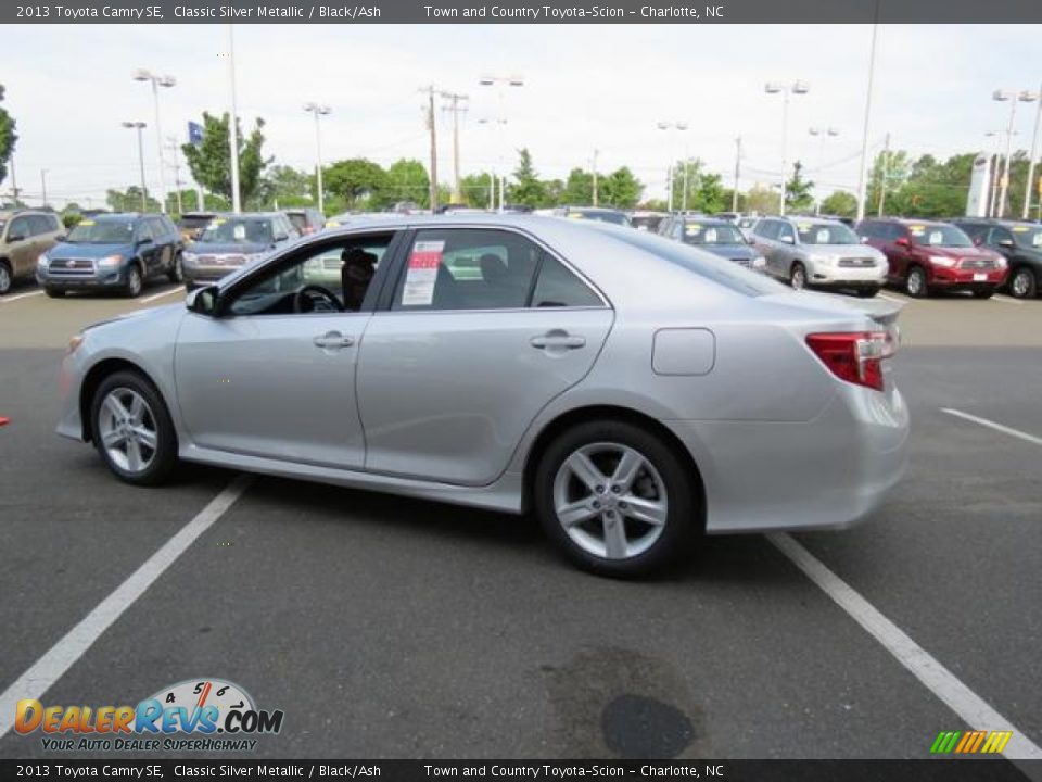 2013 Toyota Camry SE Classic Silver Metallic / Black/Ash Photo #19