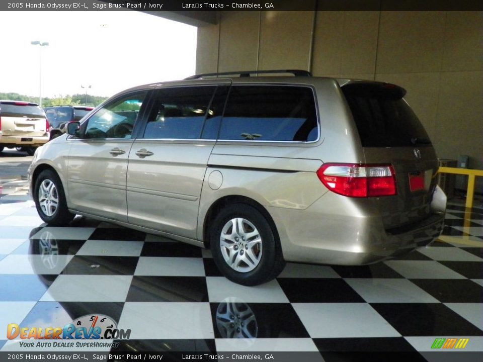 2005 Honda Odyssey EX-L Sage Brush Pearl / Ivory Photo #4