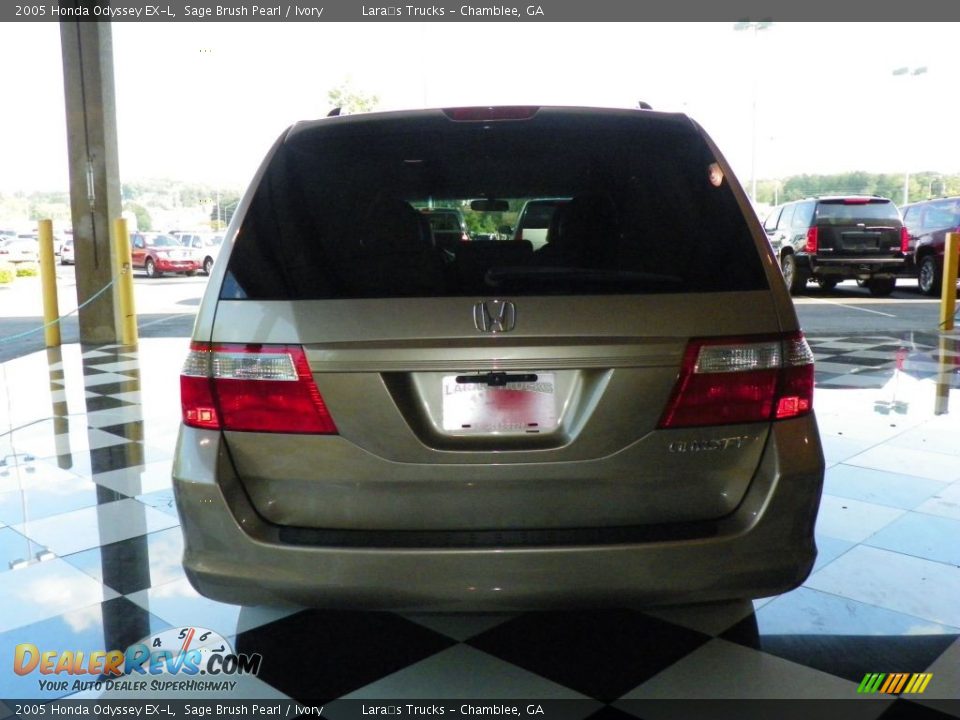 2005 Honda Odyssey EX-L Sage Brush Pearl / Ivory Photo #5