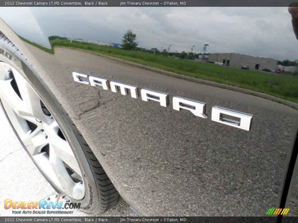 2012 Chevrolet Camaro LT/RS Convertible Black / Black Photo #24