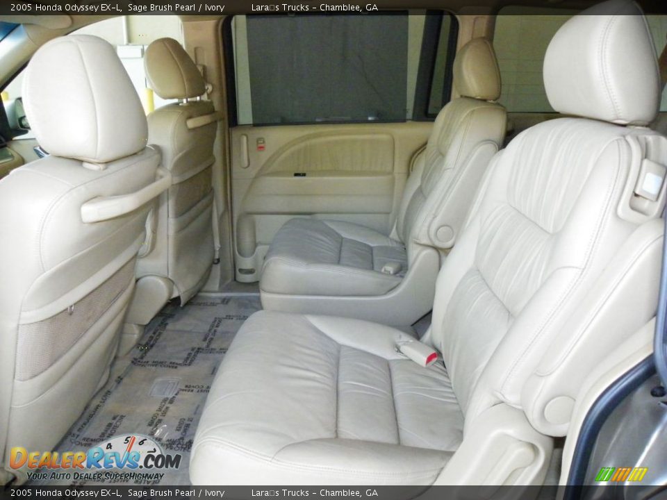 2005 Honda Odyssey EX-L Sage Brush Pearl / Ivory Photo #10