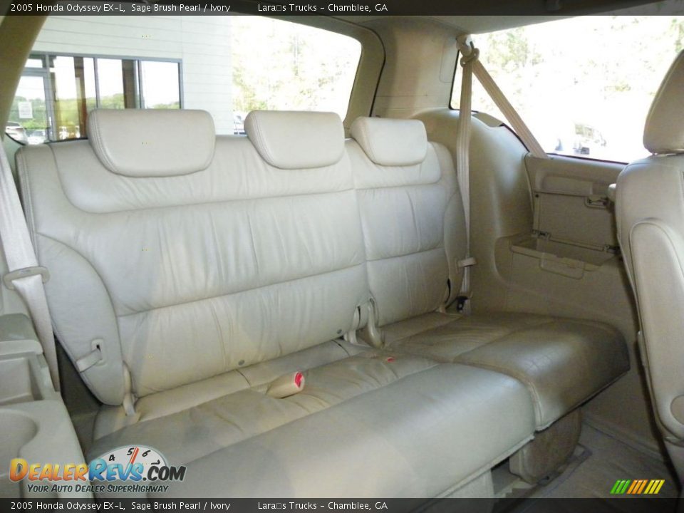 2005 Honda Odyssey EX-L Sage Brush Pearl / Ivory Photo #14