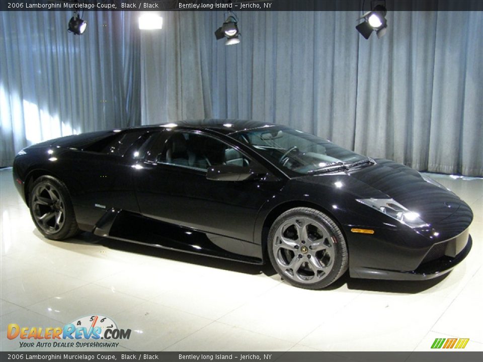 2006 Lamborghini Murcielago Coupe Black / Black Photo #3