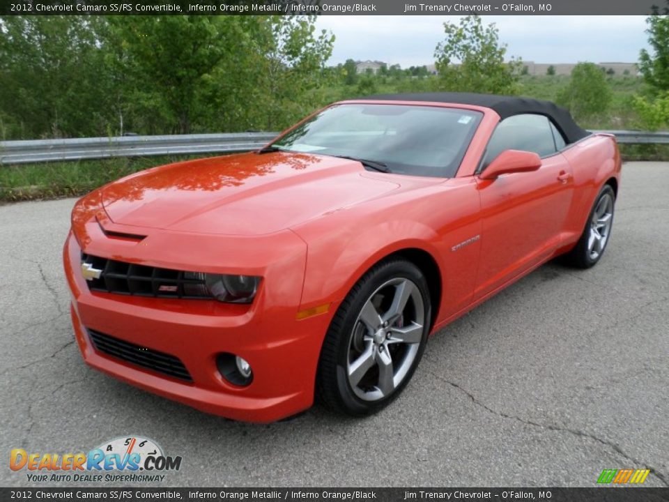 Front 3/4 View of 2012 Chevrolet Camaro SS/RS Convertible Photo #3