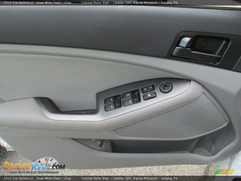 2013 Kia Optima LX Snow White Pearl / Gray Photo #11