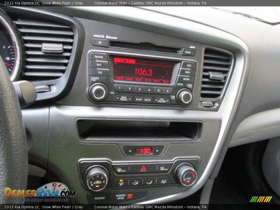 2013 Kia Optima LX Snow White Pearl / Gray Photo #12
