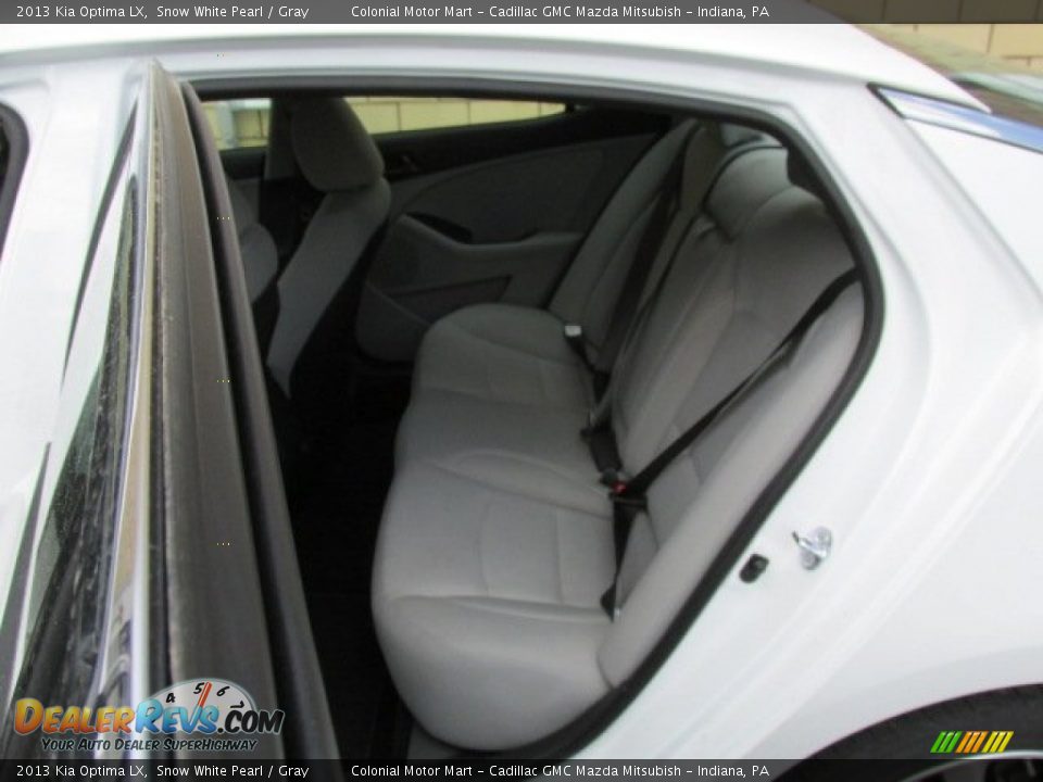 2013 Kia Optima LX Snow White Pearl / Gray Photo #16